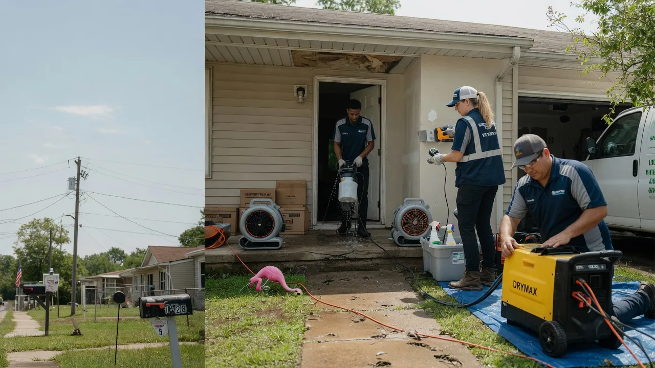 Storm Damage Water Removal in Lawrenceville, PA near me